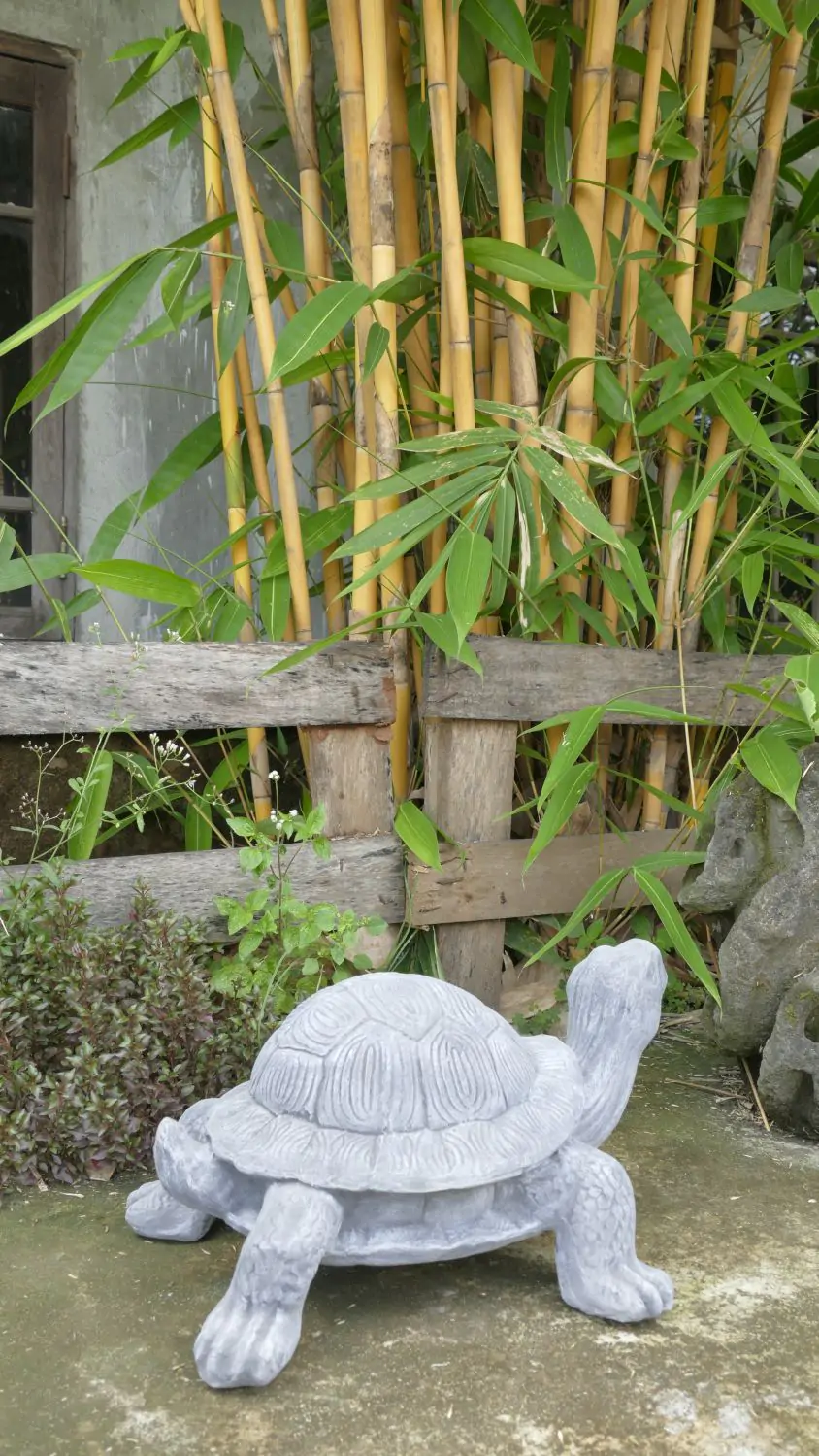  Product image 3 of the product “Small Turtle, 48.5 cm Length | cast stone ”